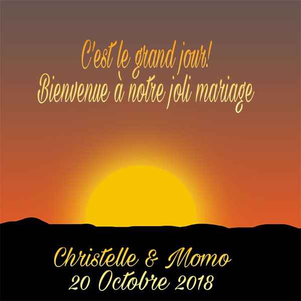 Panneau de bienvenue - 1