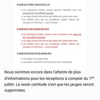 Calendrier validé par le gouvernement - 1
