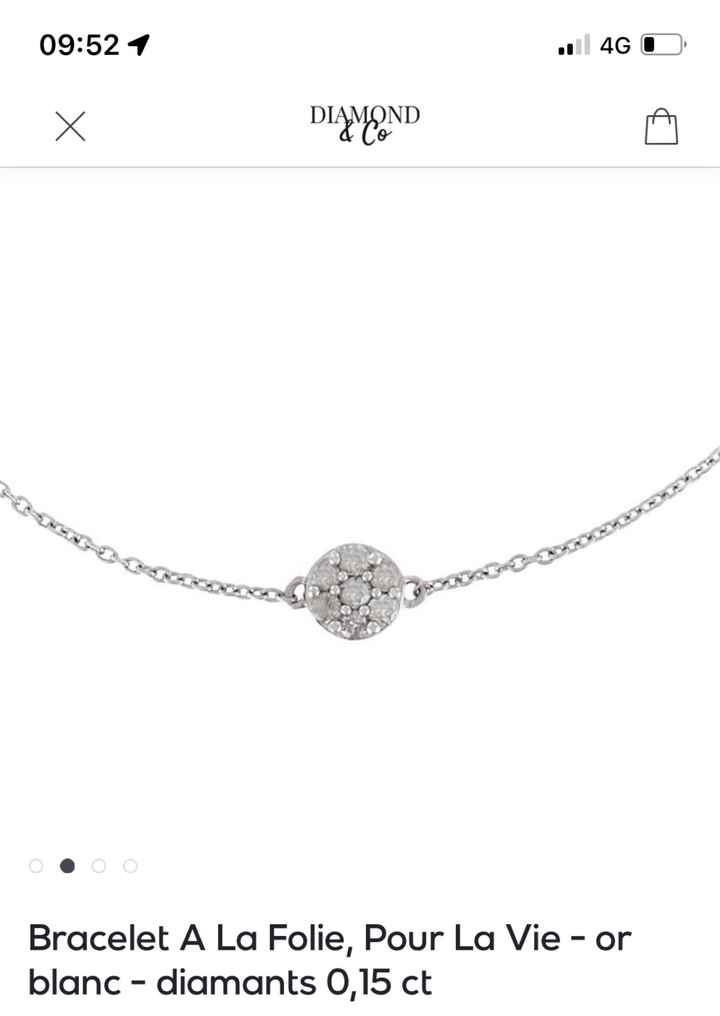 Bracelet mariée - 1