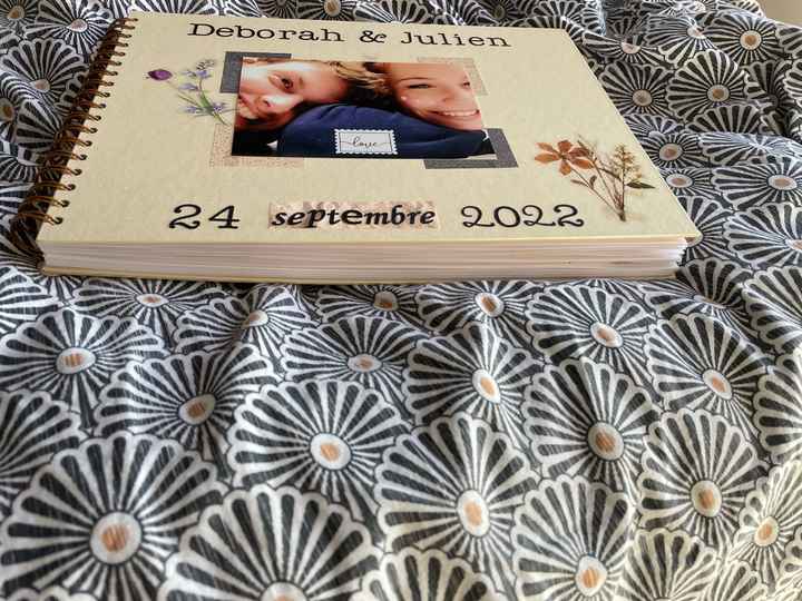 Livre d'or "scrapbooké" - 1