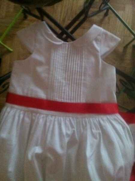 Robe fille d'honneur 1