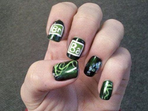 Nail art Breaking Bad