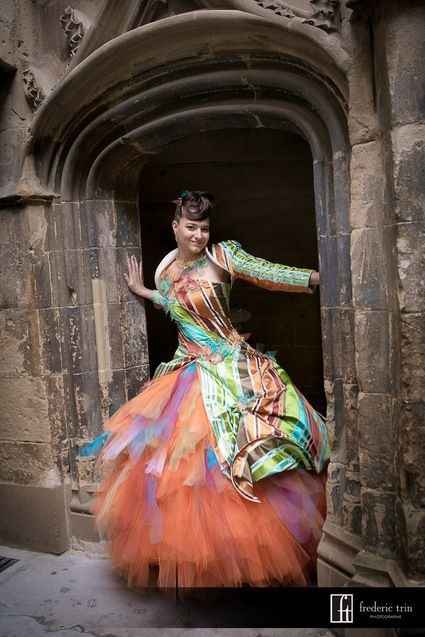 Les robes de mariées colorées - 3