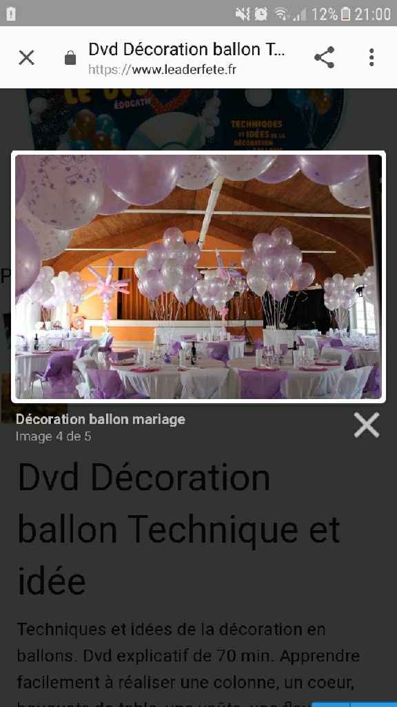 Décoration salle de mariage - 1