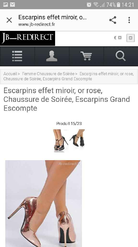 Escarpins rose à paillettes où êtes vous ? - 4