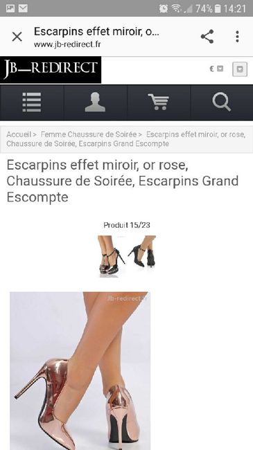Escarpins rose à paillettes où êtes vous ? - 4