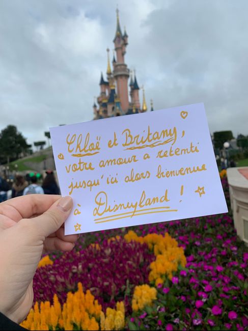 Proposition Love note à disneyland - 1