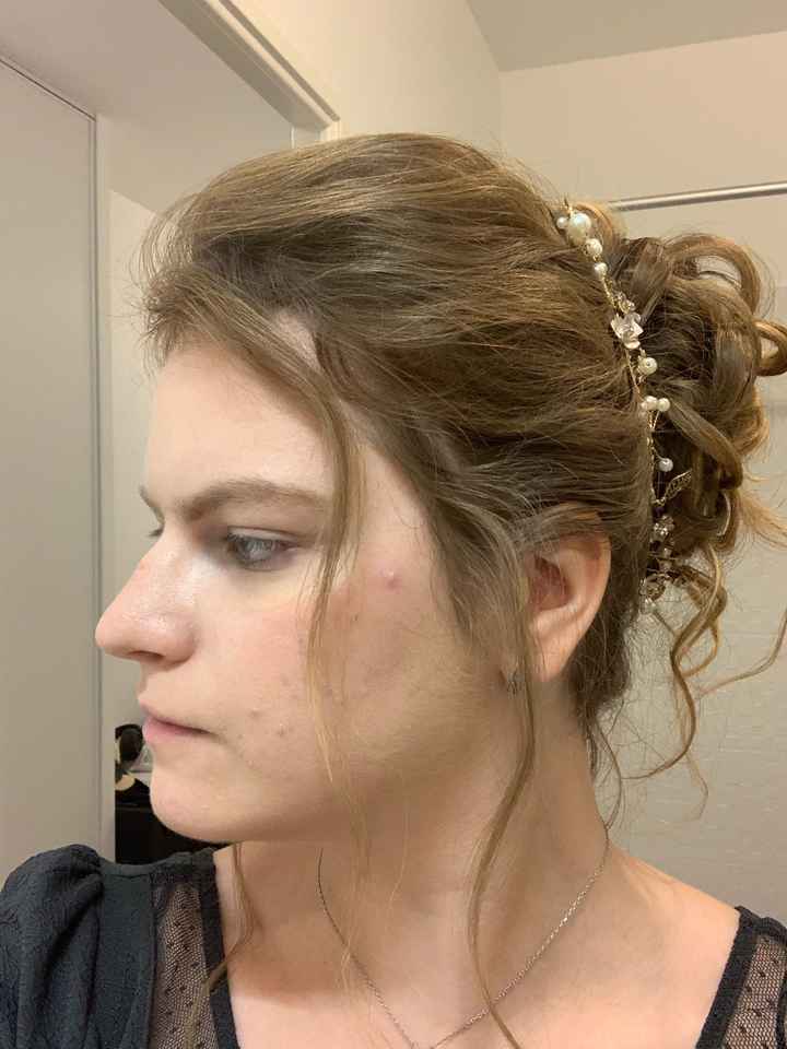 Essai coiffure et première retouche de la robe - 3