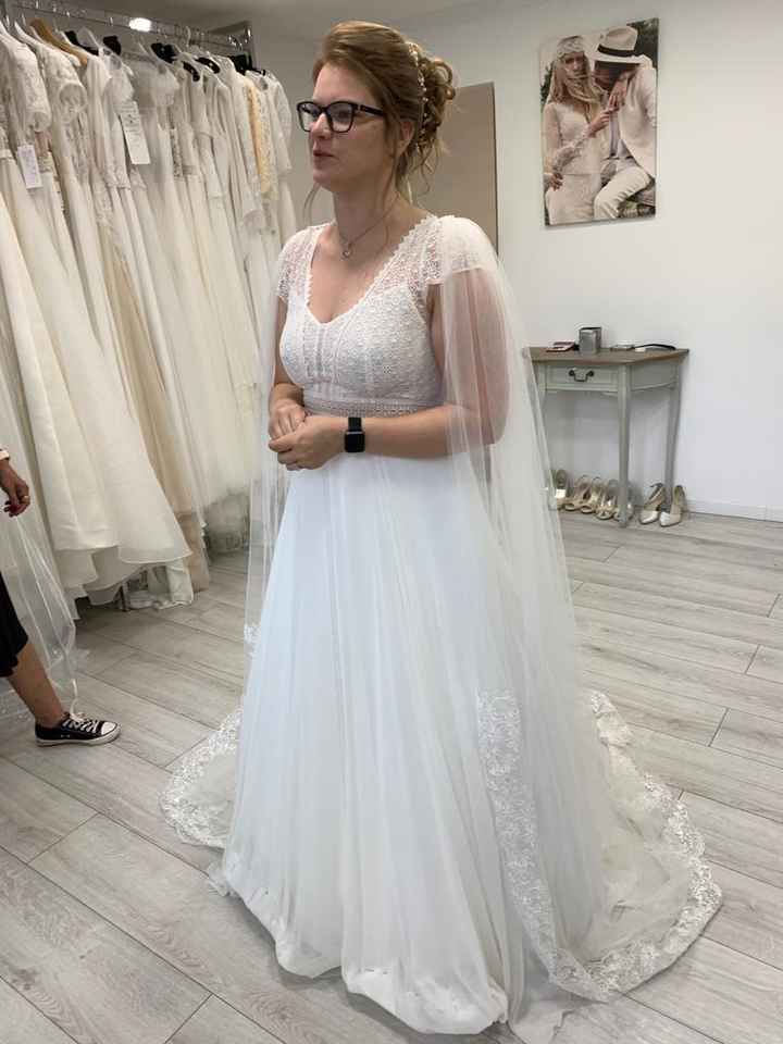 Essai coiffure et première retouche de la robe - 6