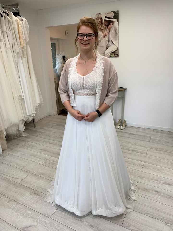 Essai coiffure et première retouche de la robe - 7