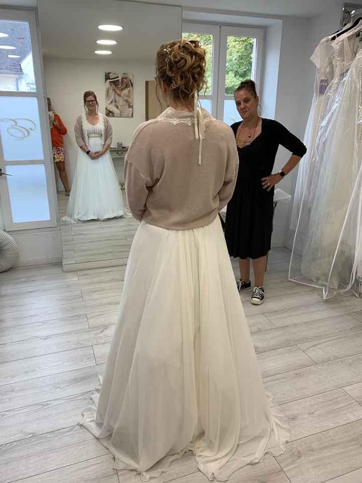 Essai coiffure et première retouche de la robe - 8