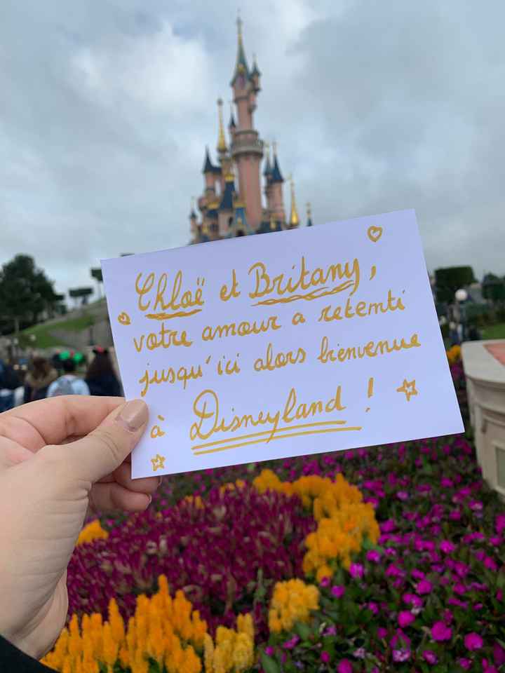 Proposition Love note à disneyland - 1