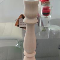 Bougeoirs en bois - 1