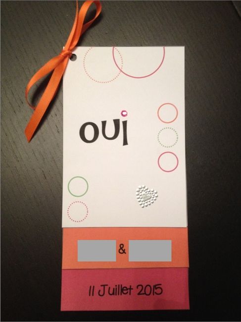 Faire-part DIY