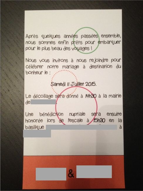 Faire-part DIY