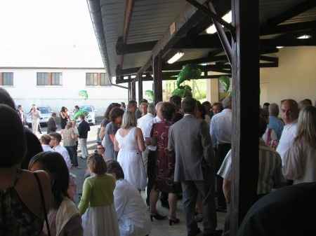 serveurs vin d'honneur