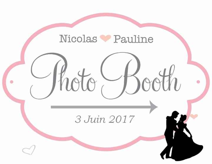Affiche stand Photobooth