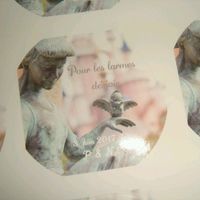 Pochettes confettis et mouchoirs larmes  de joie - 3