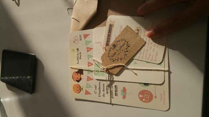 Mes faire parts homemade - 1