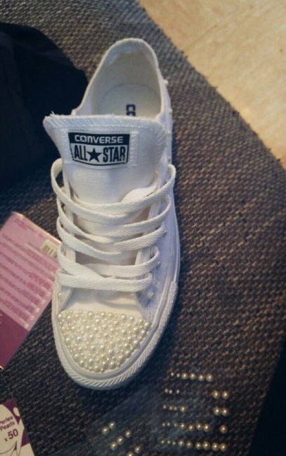 Customisation converse - 3