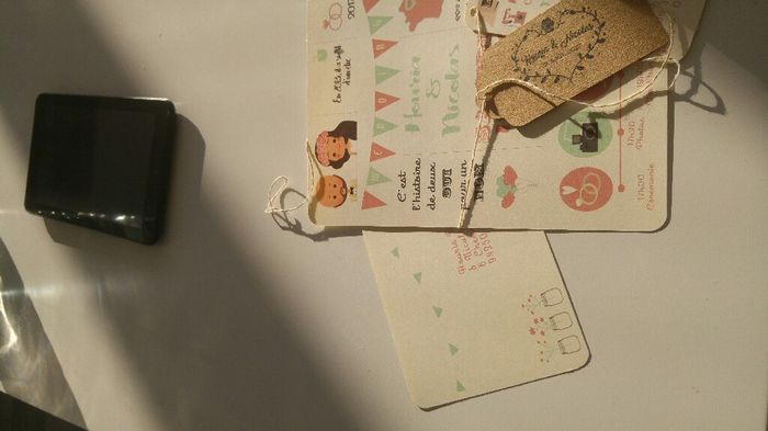 Mes faire parts homemade - 2