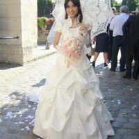 Le mariage réligieux est arrivé un an plus tard, ma robe de mariage~~