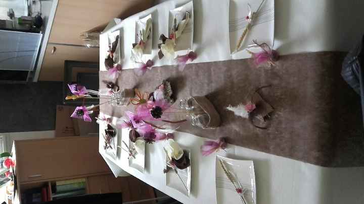 Essaie déco table - 2