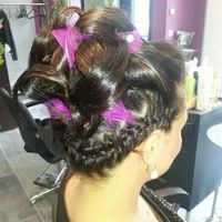 Essaie chignon. - 1