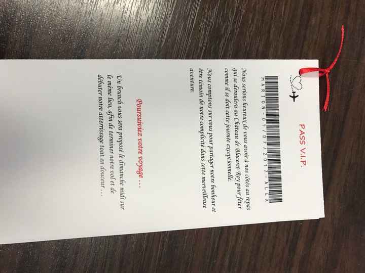 Faire part thème voyage - 8