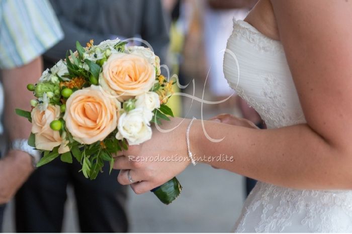 Bouquet de mariée. - 1