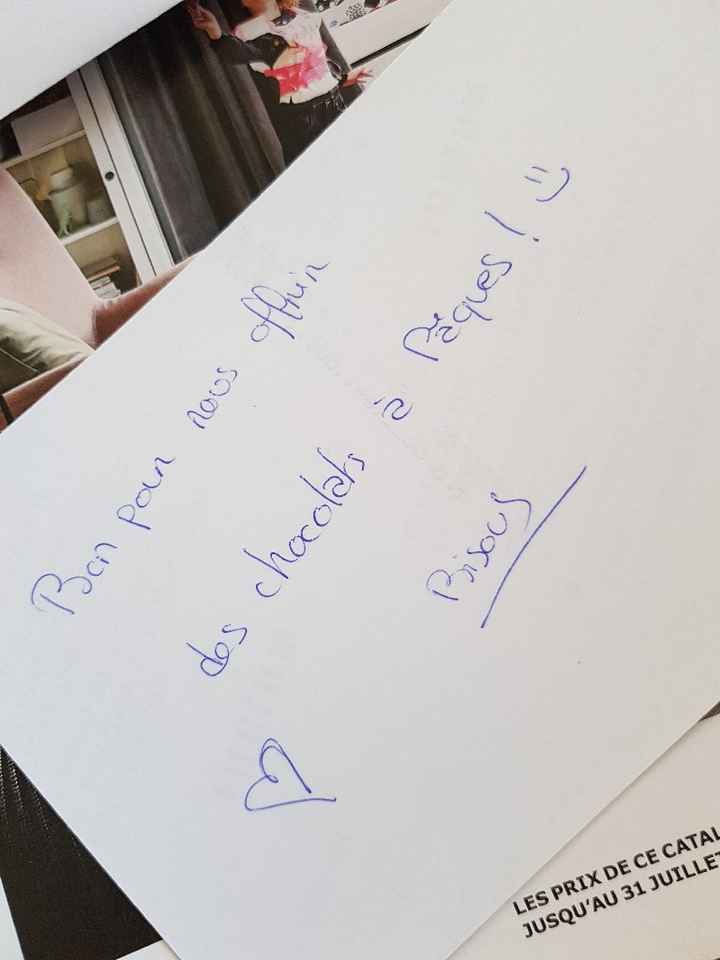 Nos remerciements - 1