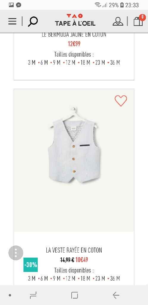 Tenues des enfants d'honneur - 6