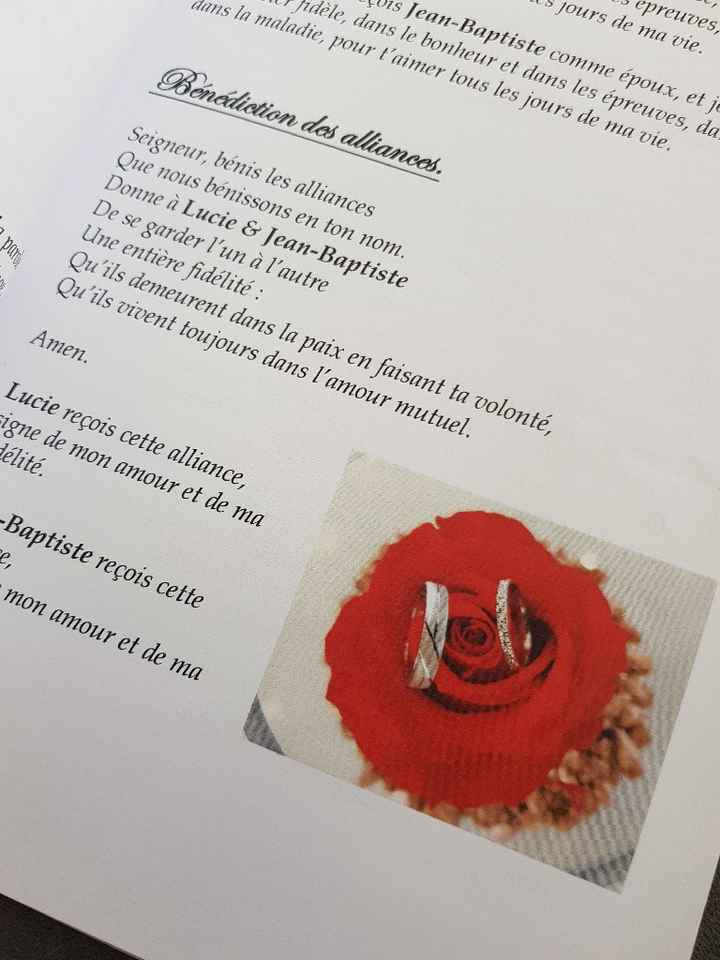 Livret de messe Fini !! - 2