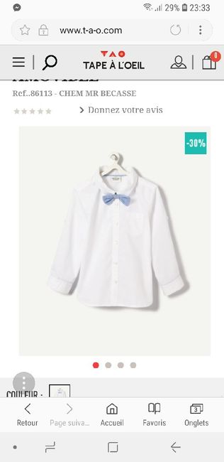 Tenues des enfants d'honneur - 5