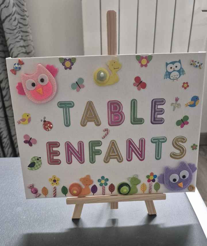 Table enfants - 1