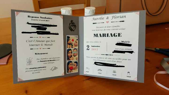 Faire part fini :) - 2