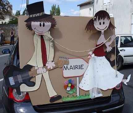 Puis allez vous faire une voiture balais en fin de cortege?! 