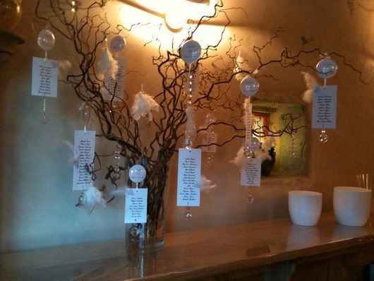 Arbre - plan de table