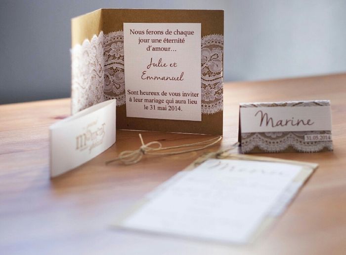 Changement à 6 mois du  mariage - 2