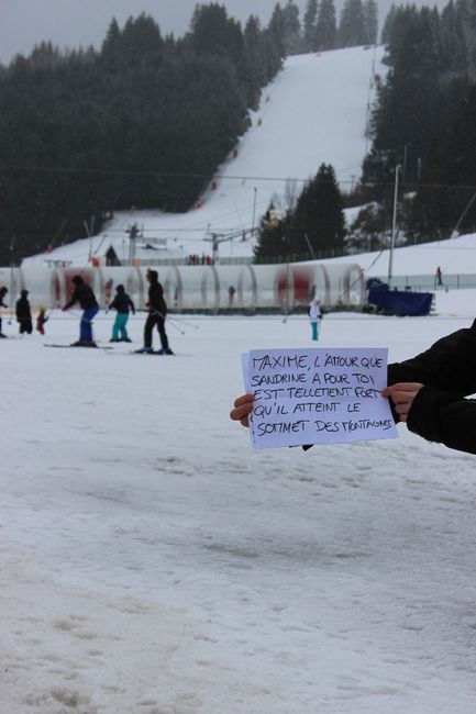 Au bord des pistes