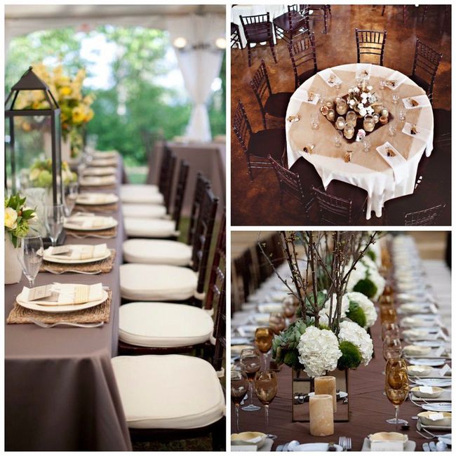 De jolies tables!