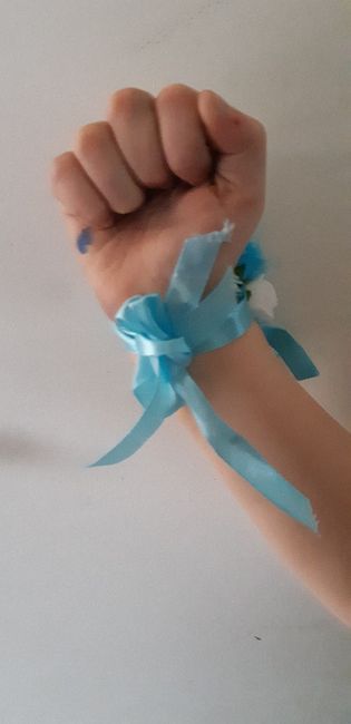Bracelet de fleurs. - 4