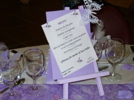 menu violet