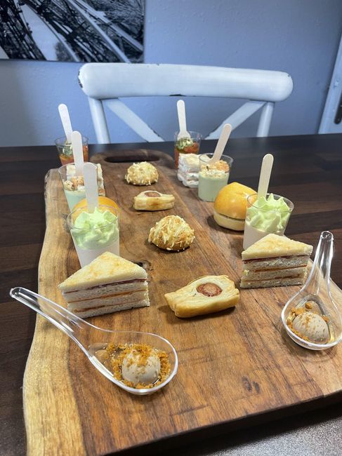 Dégustation chez notre traiteur 