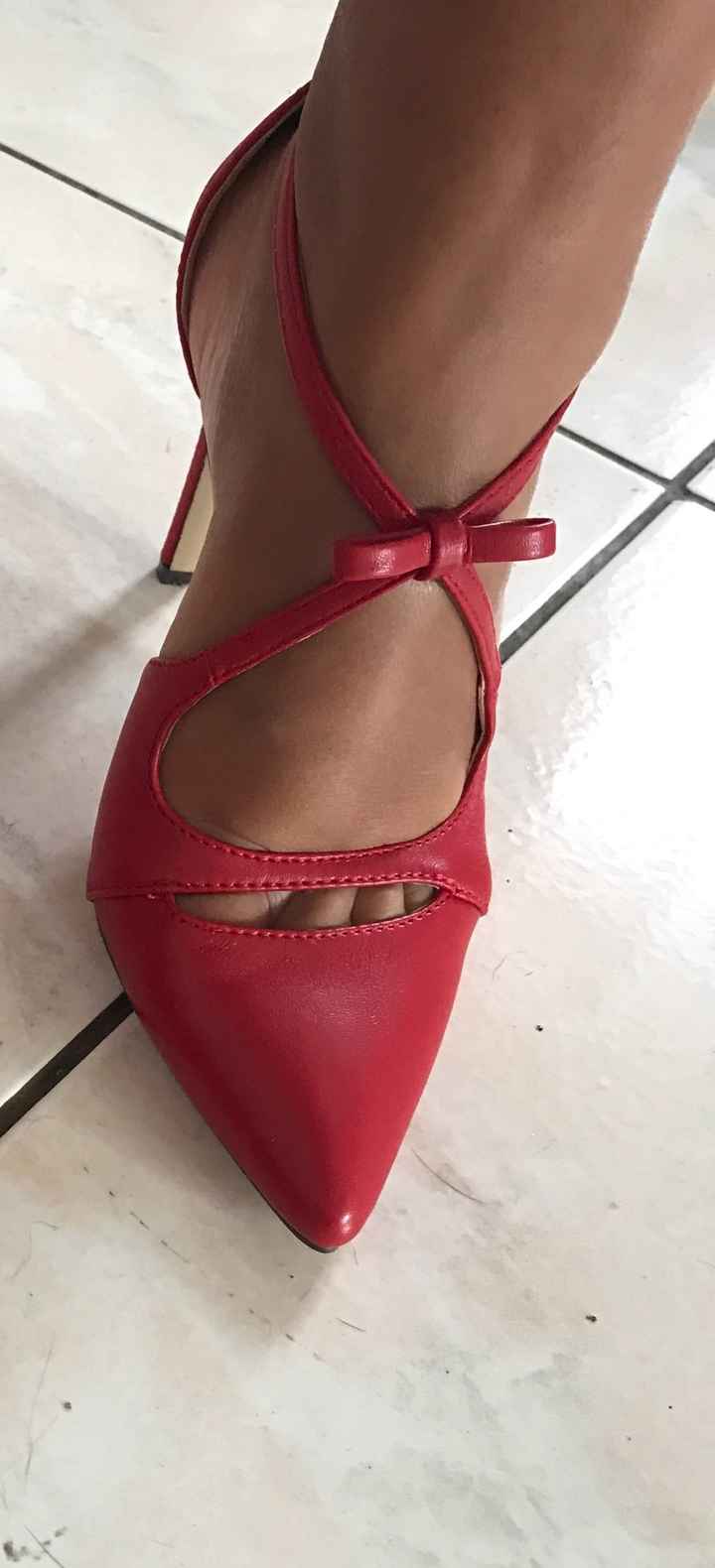 Mes chaussures rouges !!