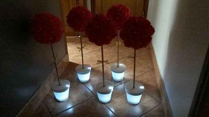 Une partie de mes centres de table - 1