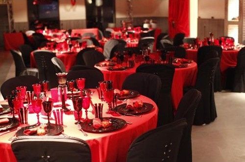 mariage rouge et noir
