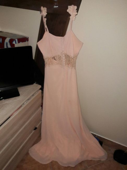 Robe dh couleur peche 1