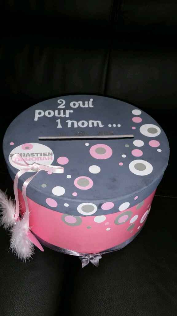 Mon urne et ma boîte parfait temoin diy - 1