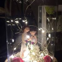 Figurines couple mixte pour la pièce montée! - 2